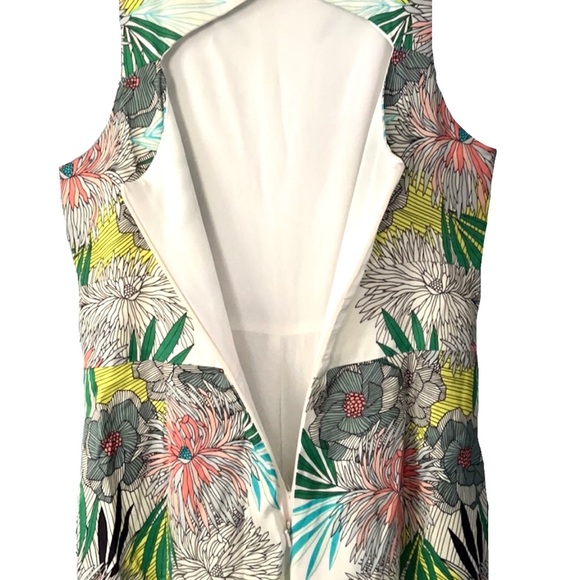 Corey Lynn Calter Sleeveless Floral Print Bloome Jumpsuit Size 10 - Picture 3 of 14